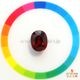 天然スペサルティンガーネット 8.87ct 【煌めくレッドスペサ】 美濃色