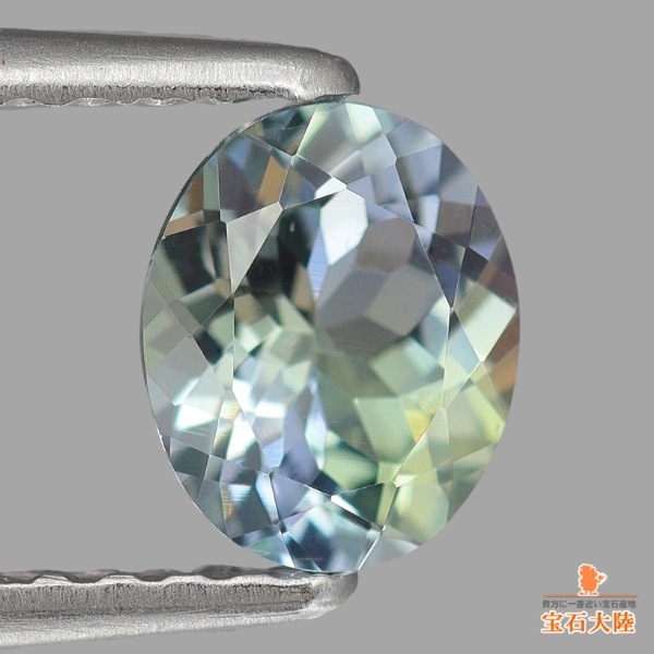 天然ゾイサイト 0.62ct 【マルチカラー】 タンザニア