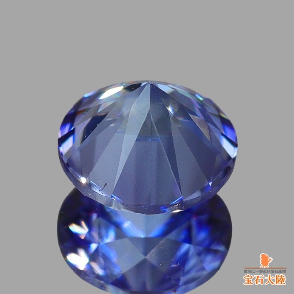 天然ベニトアイト 0.53ct 【美濃色ブルー】 ラウンド TOPジェムクオリティー