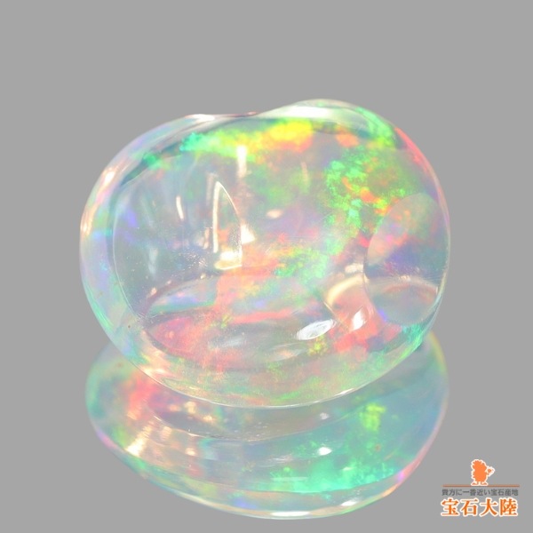 天然ウォーターオパール 1.46ct 【バロック】 メキシコ