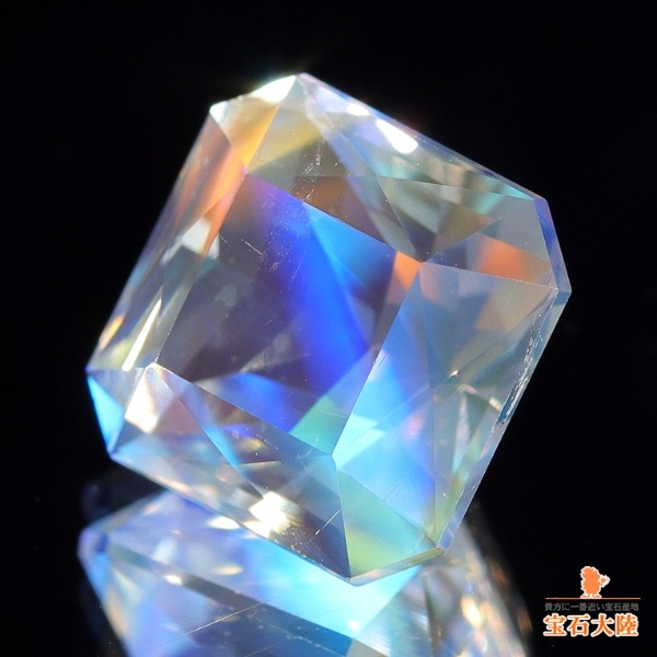 レインボーシラーにレインボー入り!?★アンデシンラブラドライト★オーダー受付中 天然アンデシンラブラドライト 2.17ct 【レインボーシラー