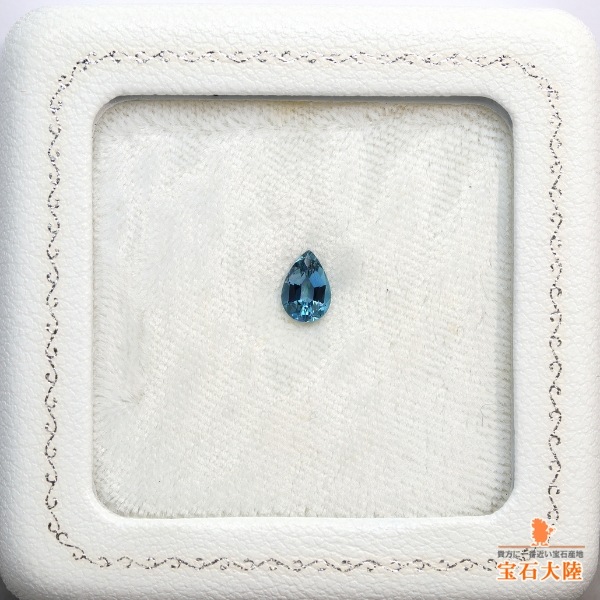天然アクアマリン 0.50ct 【非加熱 サンタマリア・アフリカーナ】モザンビーク