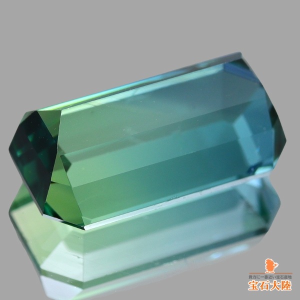 天然バイカラートルマリン 3.52ct 【極上グラデーション】アフガニスタン