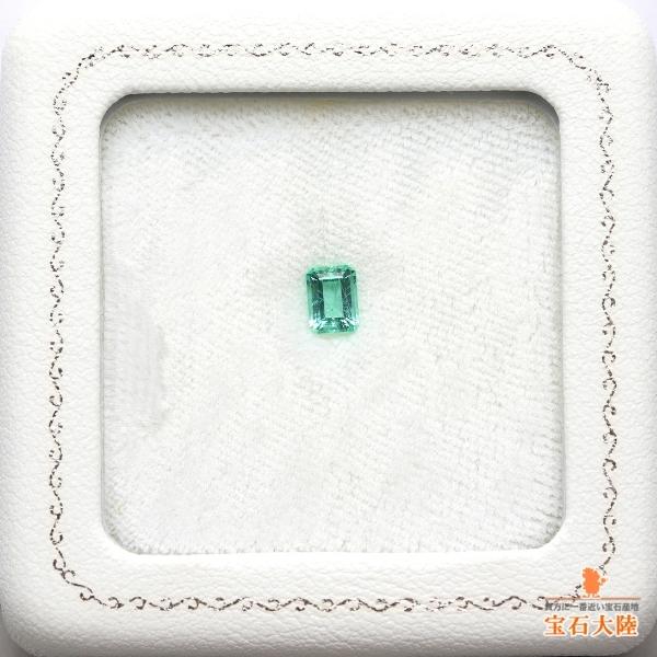 天然エメラルド 0.48ct 【爽やか&ノンオイル】