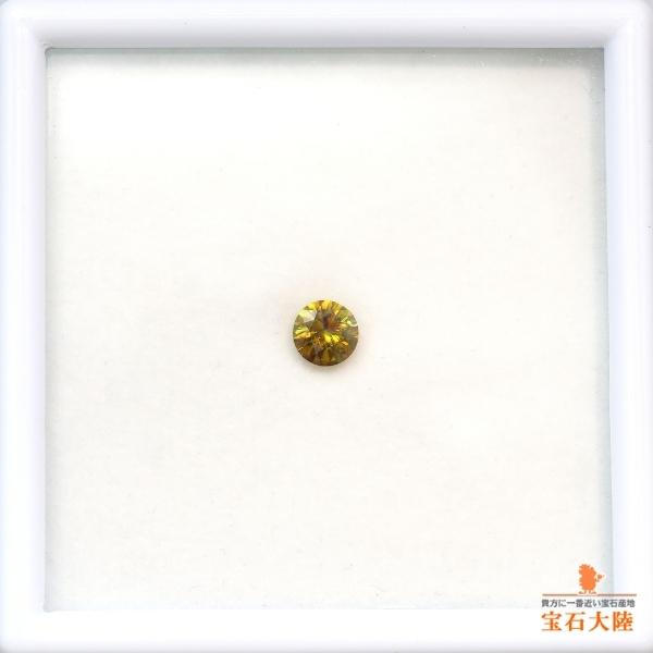天然スフェーン 0.43ct 【ブラウニッシュイエロー】 マダガスカル