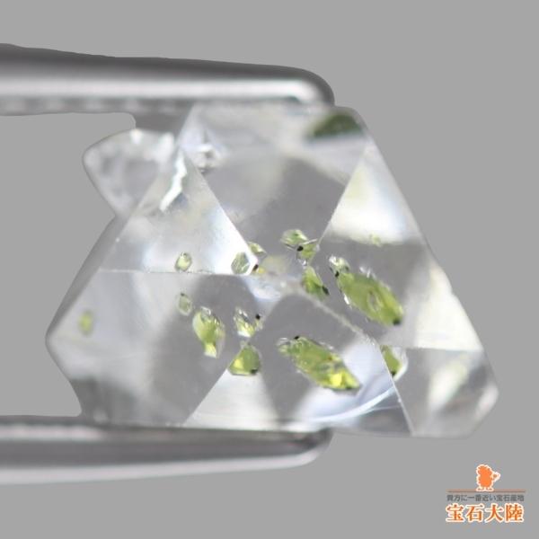 天然オイルインクォーツ 4.28ct 【動く気泡】 ラフ パキスタン