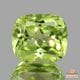 天然ペリドット 0.57ct 【隕石・レインボー】クッション パラサイト