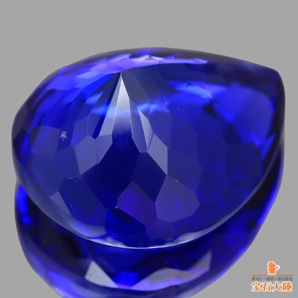 タンザナイト　鑑別書付き　極美品 天然タンザナイト 15.53ct 【極美・ジェムクオリティー】 日独