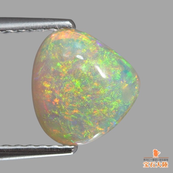 天然オパール 1.21ct 【イエロニッシュグリーン】 ライトニングリッジ