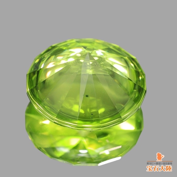 天然ペリドット 1.92ct【瑞々しいオリーブグリーン】バフトップ
