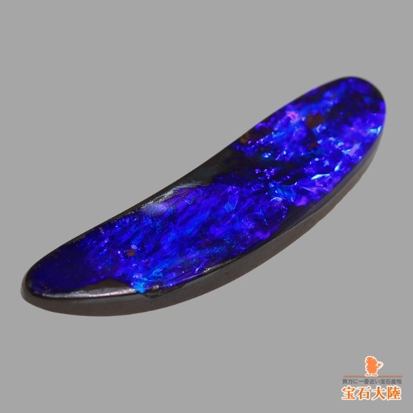 天然ボルダーオパール 1.80ct 【ブルー遊色】 オーストラリア