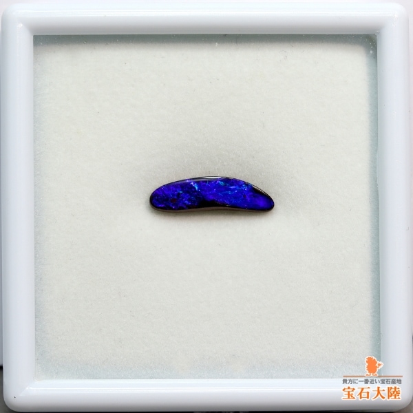 天然ボルダーオパール 1.80ct 【ブルー遊色】 オーストラリア