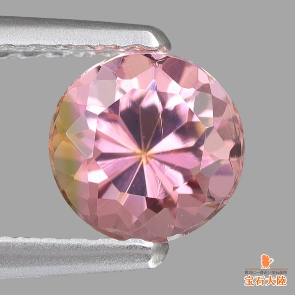 天然トルマリン 0.74ct 【ピンク】 ラウンドカット