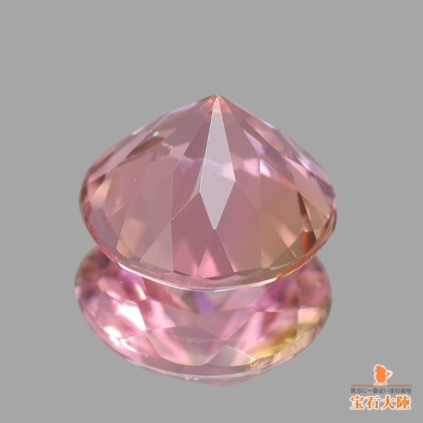 天然トルマリン 0.74ct 【ピンク】 ラウンドカット