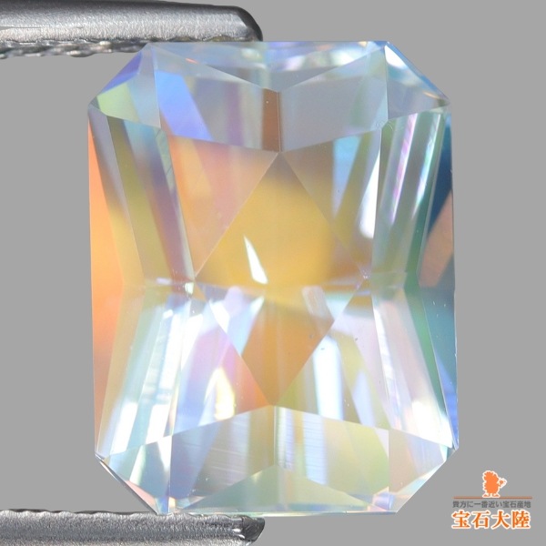 レインボーシラーにレインボー入り!?★アンデシンラブラドライト★オーダー受付中 天然アンデシンラブラドライト 4.56ct 【レインボーシラー】 美