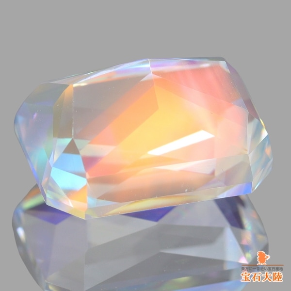 天然アンデシンラブラドライト 2.44ct 【レインボーシラー】