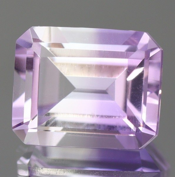 天然バイカラークォーツ 3.49ct 【アメシスト】 ブラジル