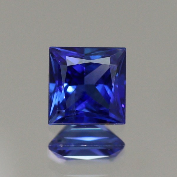 天然ブルーサファイア 0.27ct 【プリンセスカット】 スリランカ