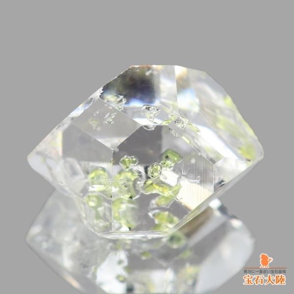 天然オイルインクォーツ 3.48ct 【動く気泡】 ラフ パキスタン