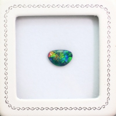 1.52ct天然ブラックオパール【鮮明発色】マルチカラー