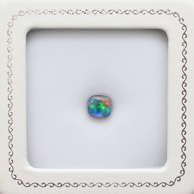 1.25ct天然ブラックオパール【ネオンマルチカラー】