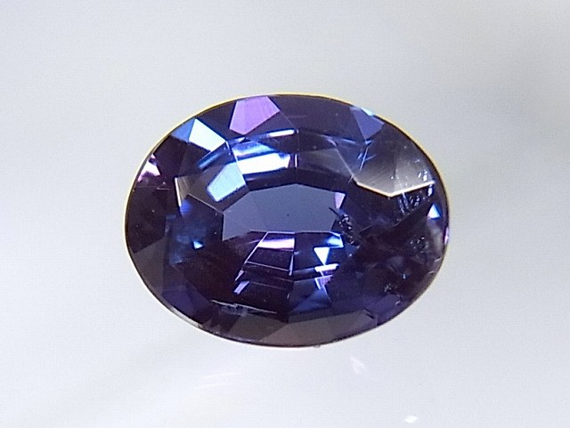 0.517ct天然アレキサンドライト【ブラジル】エメラルドマイン 鑑別書付