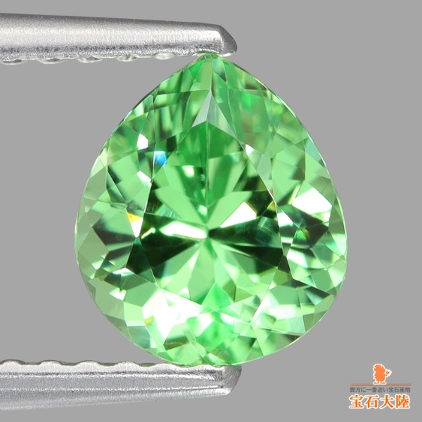 天然ミントガーネット 1.17ct 【メレラニ・UVタイプ】 高品質　タンザニア