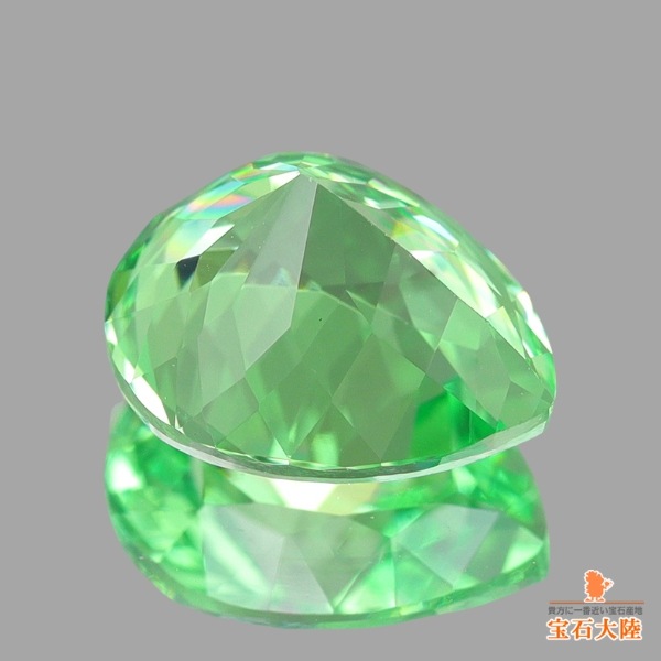 天然ミントガーネット 1.17ct 【メレラニ・UVタイプ】 高品質　タンザニア