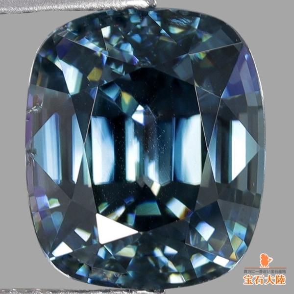 天然ジルコン 6.17ct 【美濃色カラーチェンジ】大粒 ミャンマー