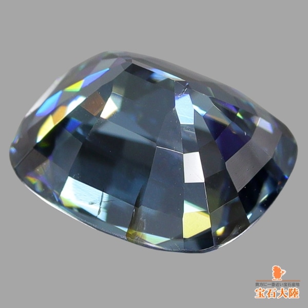 天然ジルコン 6.17ct 【美濃色カラーチェンジ】大粒 ミャンマー