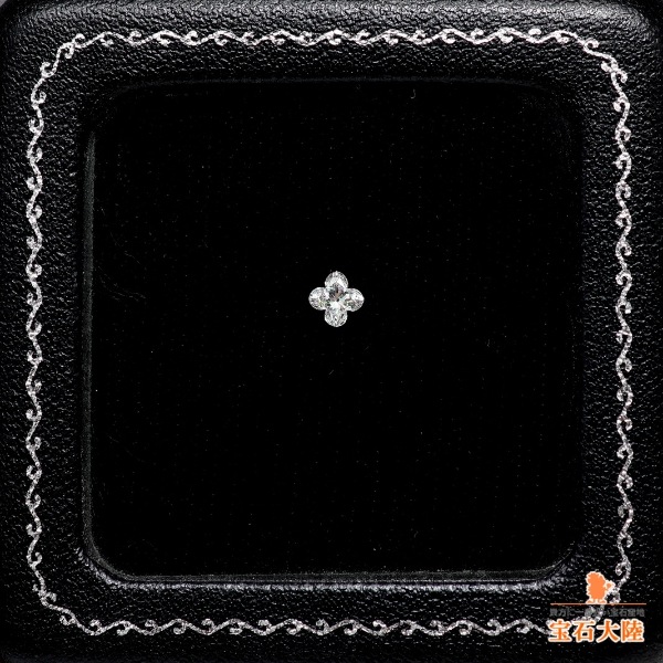 天然ダイヤモンド 0.23ct 【リリィカット】E VS1 GIA鑑定付　※オーダー限定