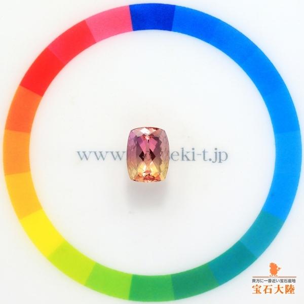 天然インペリアルトパーズ 2.63ct 【特級極美バイカラー】 ブラジル