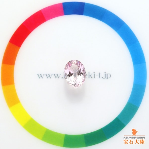 天然トルマリン 1.77ct 【パステルピンク】 春色 アフガニスタン