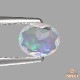 天然ウォーターオパール 0.42ct 【ファセッカット】 メキシコ
