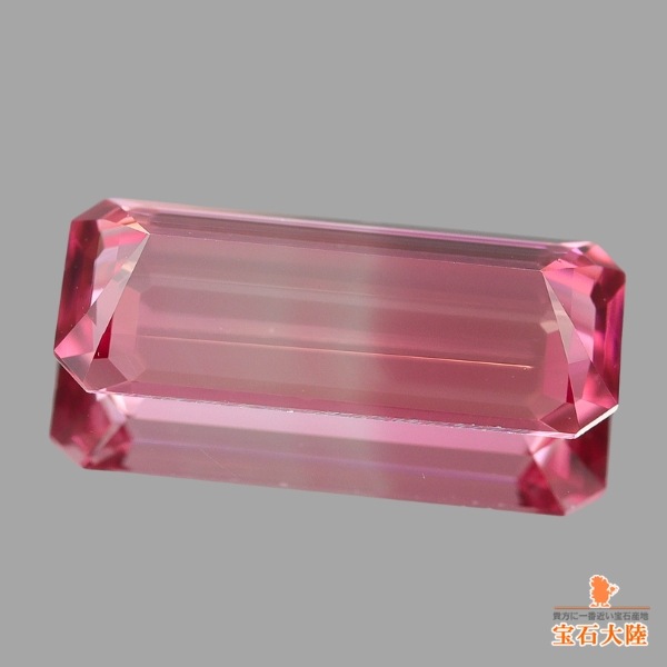 天然バイカラートルマリン 1.39ct 【春色カラー】 
