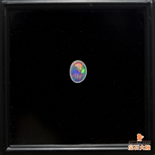 天然ウォーターオパール 0.62ct 【美遊色】 メキシコ