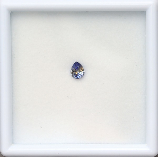 天然バイカラーサファイア 0.50ct 【ブルー＆イエロー】 スリランカ