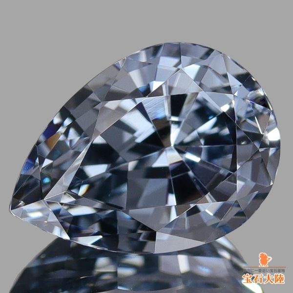 天然スピネル 2.91ct 【煌めくプラチナブラック】美品 ミャンマー