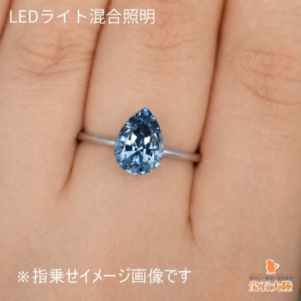 天然スピネル 2.91ct 【煌めくプラチナブラック】美品 ミャンマー