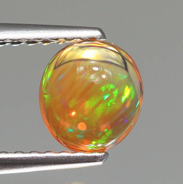 天然オパール 0.74ct 【メキシコ】 美遊色