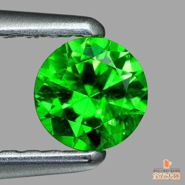 デマントイドグリーンガーネット。 天然デマントイドガーネット 0.32ct 【VIVID NEON GREEN】 ロシア