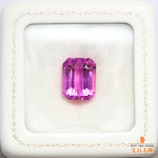 天然クンツァイト 16.86ct 【ライラックピンク】 美発色