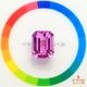 天然クンツァイト 16.86ct 【ライラックピンク】 美発色