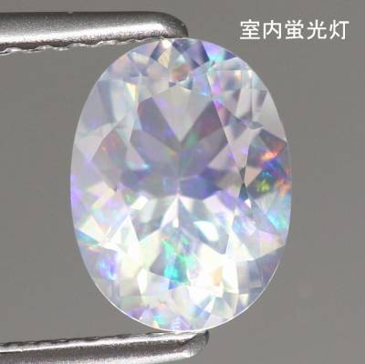 天然ウォーターオパール 0.81ct 【ファセットカット】 メキシコ