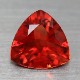 天然アンデシン 1.34ct 【オレンジニッシュレッド】 美発色