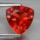 天然アンデシン 1.34ct 【オレンジニッシュレッド】 美発色