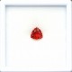 天然アンデシン 1.34ct 【オレンジニッシュレッド】 美発色