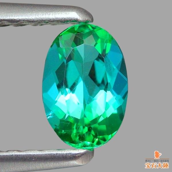 天然パライバトルマリン 0.38ct 【ネオン 非加熱】 ブラジル 鑑別書付