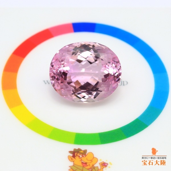 天然クンツァイト 31.71ct 【ピンク】 ◇コレマ品