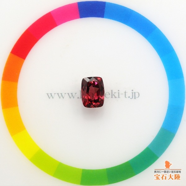 天然ロードライトガーネット 2.00ct 【ワインレッド】　日独ソ付